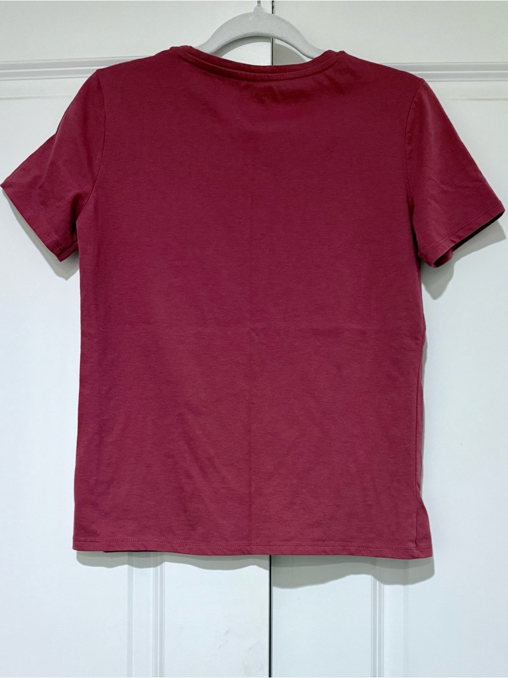 Nine West Burgundy Short-Sleeve Graphic Tee - Picture 3 of 3